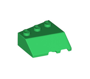 LEGO Vert Coin 3 x 3 La gauche (42862)