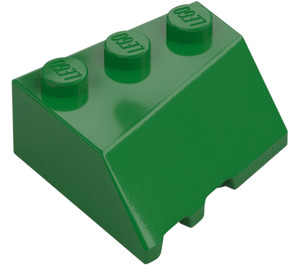 LEGO Green Wedge 3 x 3 Right (48165)