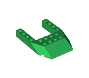 LEGO Grün Keil 6 x 8 mit Ausschnitt (32084)