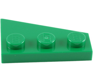 LEGO Vert Coin assiette 2 x 3 Aile La gauche (43723)