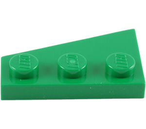 LEGO Vert Coin assiette 2 x 3 Aile Droite  (43722)