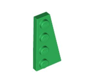LEGO Vert Coin assiette 2 x 4 Aile Droite (41769)