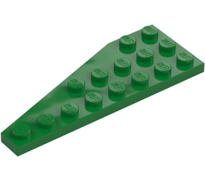 LEGO Grün Keil Platte 3 x 8 Flügel Rechts (50304)