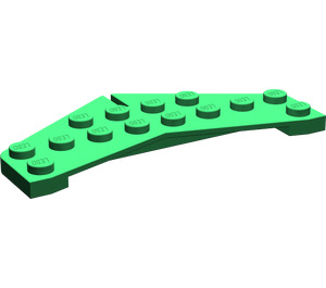 LEGO Green Wedge Plate 4 x 8 Tail (3474)