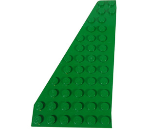 LEGO Groen Wig Plaat 7 x 12 Vleugel Rechts (3585)