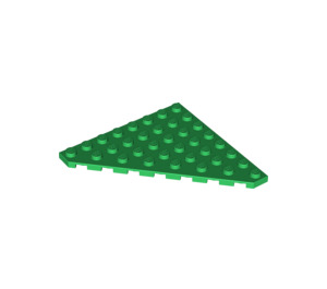 LEGO Grün Keil Platte 8 x 8 Ecke (30504)
