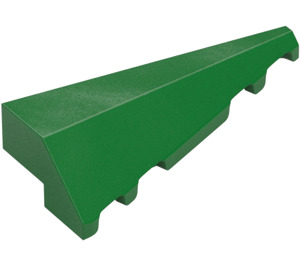 LEGO Green Wedge Slope 2 x 5 (45°) Right  (3505)