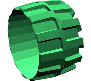 LEGO Green Wheel Hard-Plastic Giant (2573)