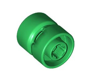 LEGO Green Wheel Rim Ø11.5 x 12 Wide with Notched Hole (6014)