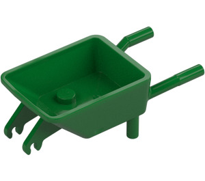 LEGO Groen Wheelbarrow Body (65411 / 98288)