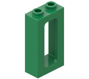 LEGO Vert Cadre de fenêtre 1 x 2 x 3 (3233 / 4035)