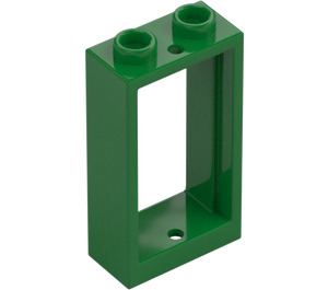 LEGO Green Window Frame 1 x 2 x 3 without Sill (3662 / 60593)