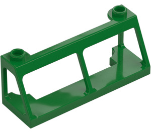 LEGO Green Windscreen 2 x 6 x 2 (13760 / 31592)