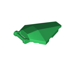 LEGO Green Windscreen 4 x 5 with Handle (27262 / 35043)