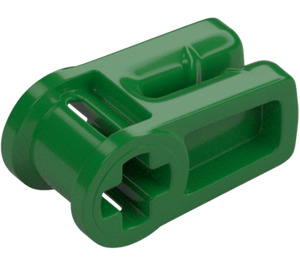 LEGO Green Wire Clip with Cross Hole (49283)