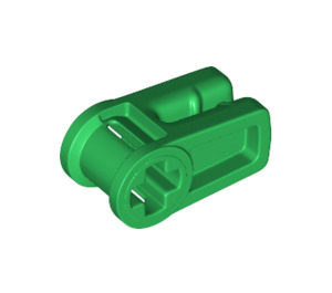 LEGO Green Wire Clip with Cross Hole (49283)