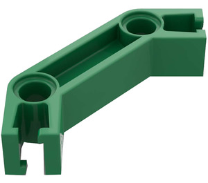 LEGO Groen Znap Balk Angle 2 Gaten (32242)