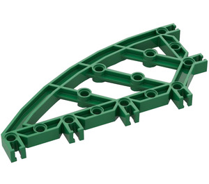 LEGO Vert Znap Faisceau Incurvé 14 des trous (32216)