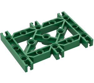 LEGO Verde Znap Grid 15 Fori (32213)