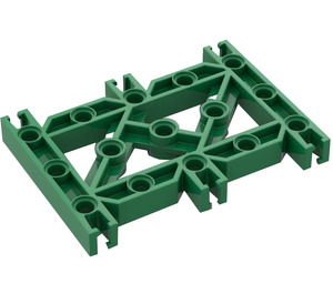 LEGO Green Znap Grid 15 Holes (32213)