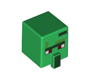 LEGO Green Zombie Villager Head (26833)