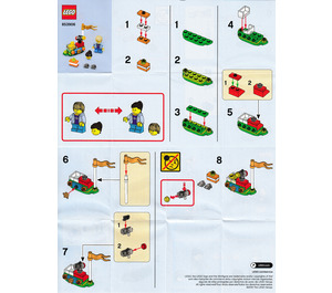 LEGO Greeting Card Set 853906 Instructions