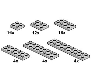 LEGO Grey Plates Set 10060