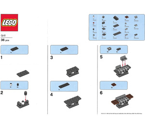 LEGO Grill 6411312 Instructions