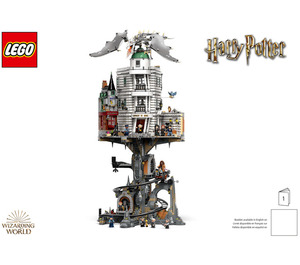 LEGO Gringotts Wizarding Bank - Collectors' Edition 76417 Инструкции