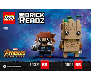LEGO Groot & Rocket Set 41626 Instructions
