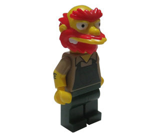 LEGO Groundskeeper Willie Minifigur