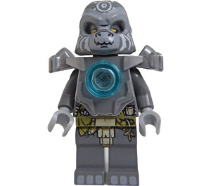 LEGO Grumlo med Platt Silver Heavy Rustning Minifigur