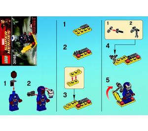 LEGO Gun Mounting System 30168 Инструкции