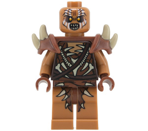 LEGO Gundabad Orc - Bald con Armadura Minifigura