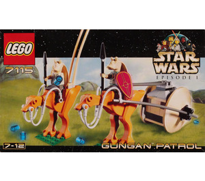 LEGO Gungan Patrol 7115 Packaging