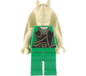 LEGO Gungan Soldat med Enkel Huvud Minifigur