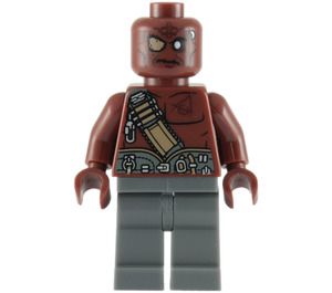 LEGO Gunner Zombie Minifigura