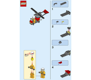 LEGO Gyrocopter Set 951905 Instructions