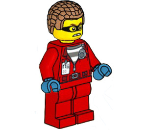 LEGO Hacksaw Hank with Red Vito Uniform Minifigure