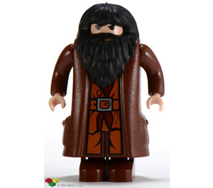 LEGO Hagrid, Reddish Brown Topcoat Figurine Version chair légère avec mains mobiles