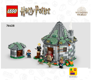 LEGO Hagrid's Hut: An Unexpected Visit Set 76428 Instructions