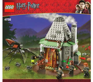 LEGO Hagrid's Hut 4738 Инструкции