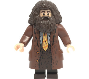 LEGO Hagrid wiith Braun Coat Minifigur