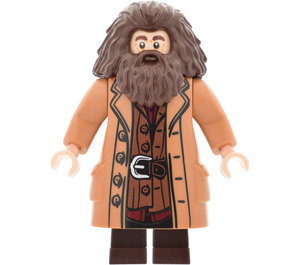 LEGO Hagrid s Dark Tělová Coat Minifigurka