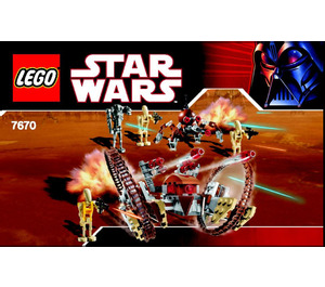 LEGO Hailfire Droid Set 7670-1 Instructions