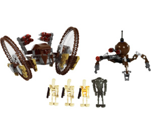 LEGO Hailfire Droid  z białym pudełkiem Wojen Klonów 7670-2