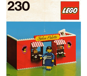 LEGO Hairdressing Salon Set 230-1 Instructions