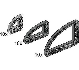 LEGO Half Beams with Curve Set 970129