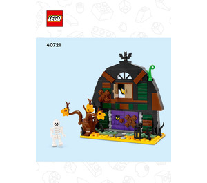 LEGO Halloween Barn Set 40721 Instructions