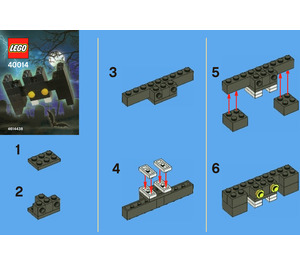 LEGO Halloween Bat Set 40014 Instructions